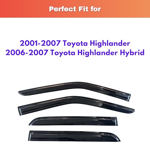 Rain Guards Fit for 2001 (4 Count)