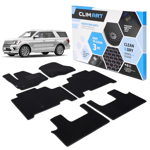 All Weather Car Floor Mats Compatible with Ford Expedition 2018