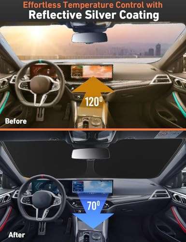 Windshield Sunshade Compatible for Dodge Viper 1992