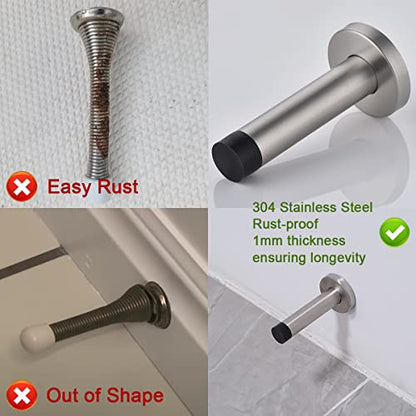 Door Stopper Black (8 Count)