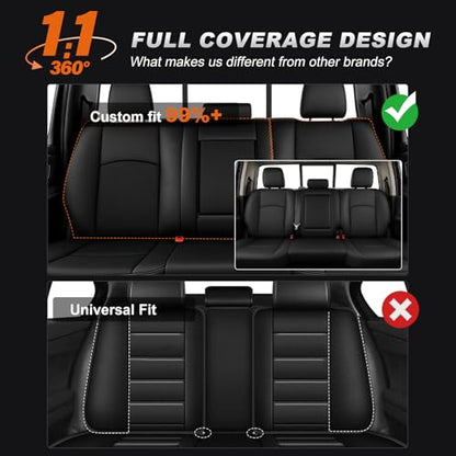 Custom Fit Seat Covers for Ram 1500 & 2500 2009 (4 Count)