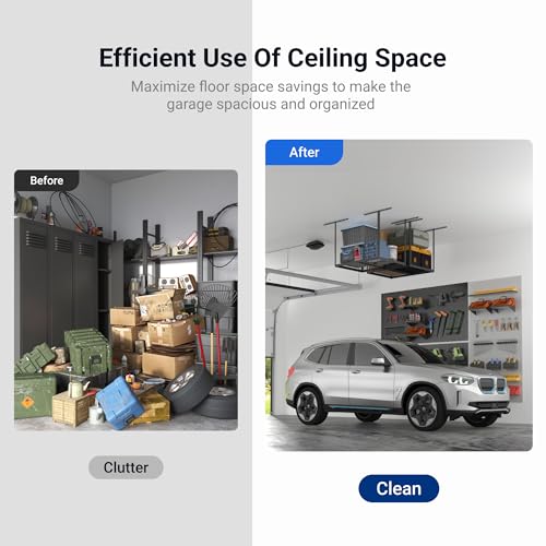 2x3ft Overhead Garage Storage Rack
