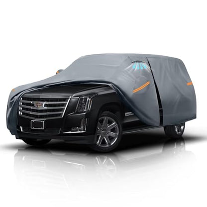 Large SUV Car Cover for Cadillac Escalade ESV 100% Waterproof All Weather