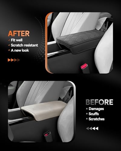for 2025 2026 Acura ADX Center Console Cover Armrest Box Cover for ADX Accessories Console Arm Rest Protector Thickened