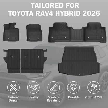 Floor Mats & Cargo Liner for 2026 Toyota RAV4 Hybrid