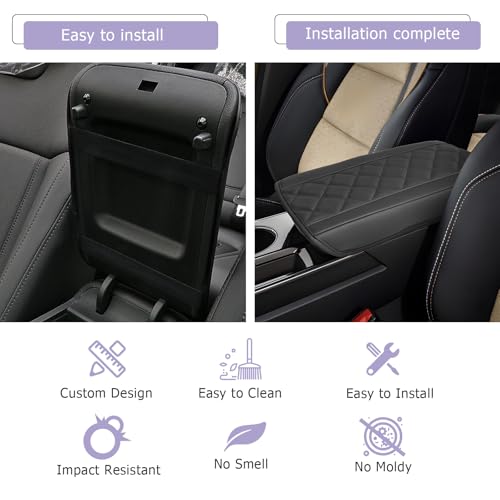 Center Console Cover Compatible with 2025 2026 Chevy Equinox Accessories 2025 2026 Equinox Armrest Cover Center Console Pad Equinox LT