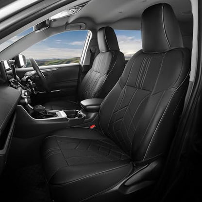 for Toyota RAV4 Seat Covers 2013 2014 2015 2016 2017 2018 RAV 4 XLE SE Limited Platinum Adventure (4 Count)