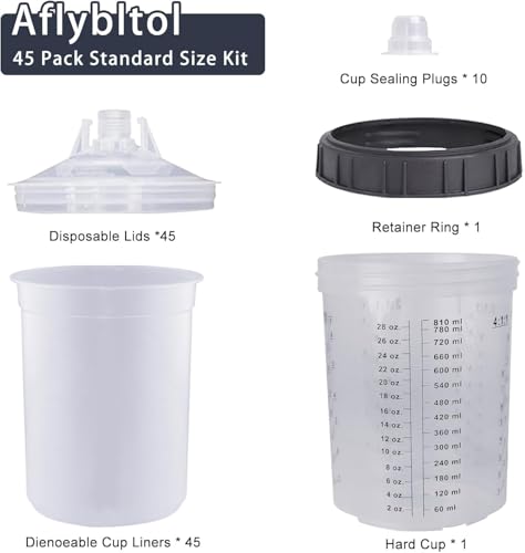 Disposable Paint Cups for Automotive Paint Gun