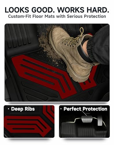 Premium Color TPE Floor Mats for Ford F