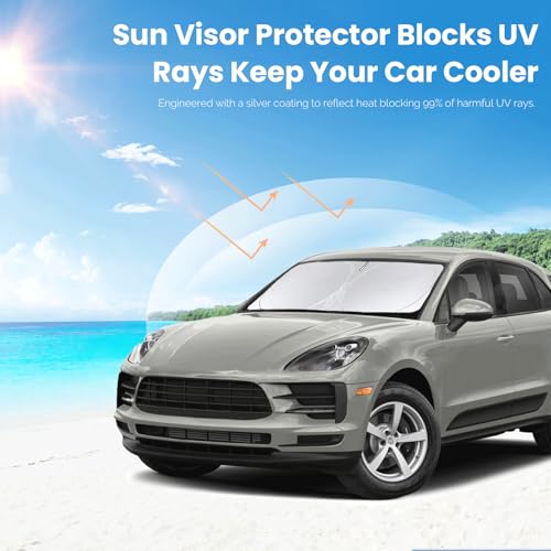 Custom Fit Macan Windshield Sunshade for 2026 2025