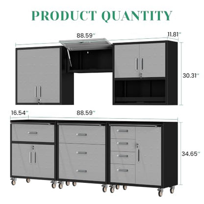 Garage Storage Cabinet System
