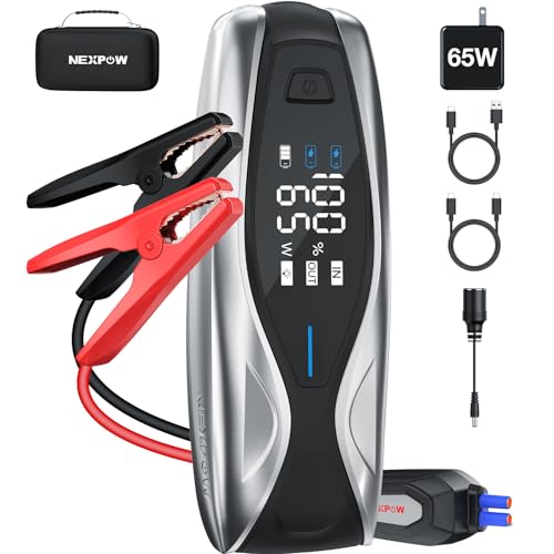X7 10000A Jump Starter with 65W Quick Charger