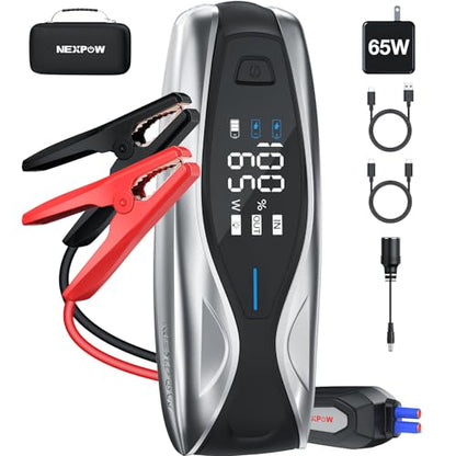 X7 10000A Jump Starter with 65W Quick Charger
