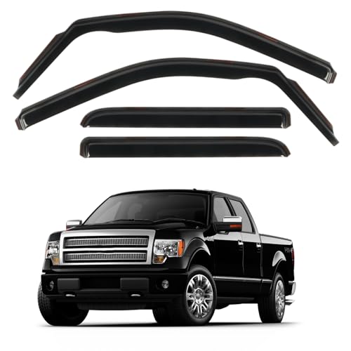 in Channel Rain Guards Fit for 2009 (4 Count)