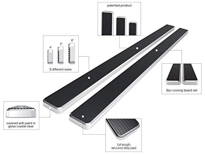 Running Boards 5 inches Compatible with Ford F150 2015