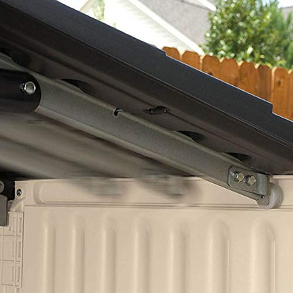 Slide Lid Resin Outdoor Storage Shed