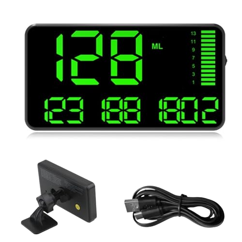 Digital GPS Speedometer Heads Up Display for Cars New HUD MPH Odometer Trip Meter for Trucks Golf cart All Vehicles