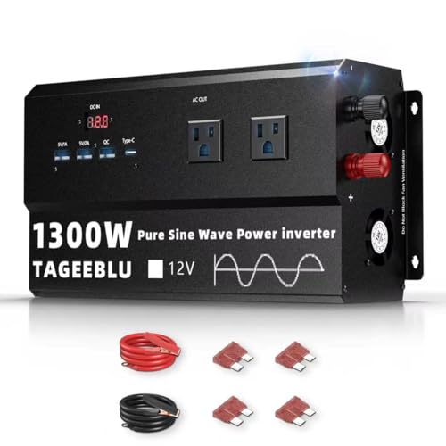 1300 Watt Pure Sine Wave Power Inverter