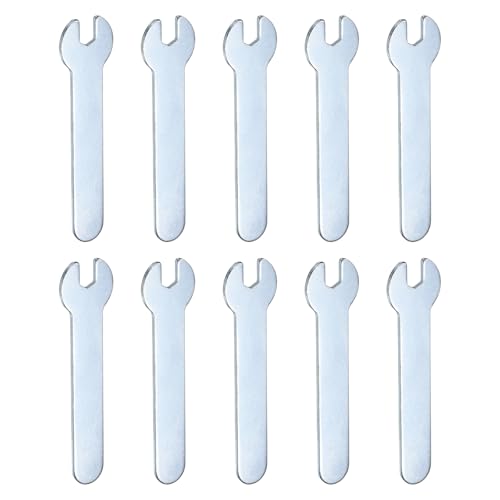 10pcs Small Wrench 5x66x1.5mm Metric U (10 Count)