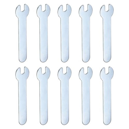 10pcs Small Wrench 5x66x1.5mm Metric U (10 Count)