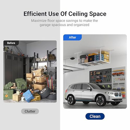 3x6 Overhead Garage Storage Adjustable Ceiling Rack