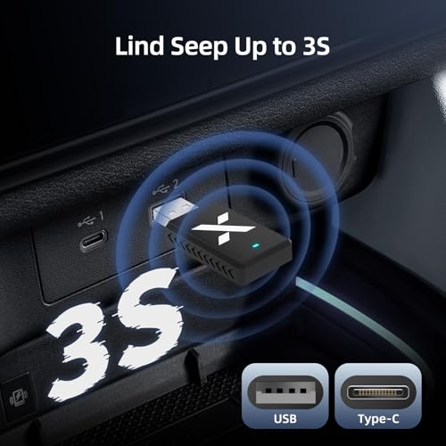 F1 Wireless CarPlay Android Auto Adapter
