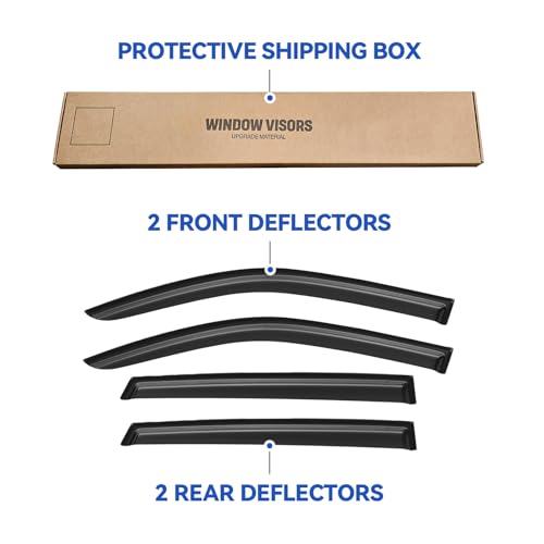 Window Visors Rain Guards for 2005