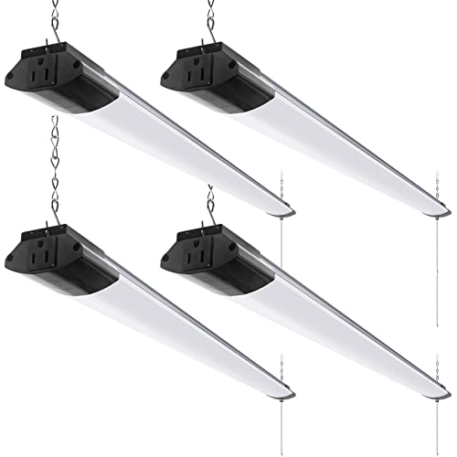 BS84 LED Shop Lights 4FT for Workshop (4 Count)
