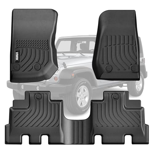 Car Floor Mats for Jeep Wrangler JK 2014