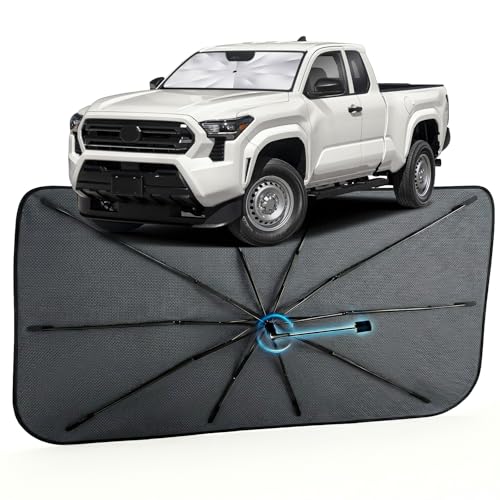 Car Windshield Sun Shade Umbrella for Toyota Tacoma 2016
