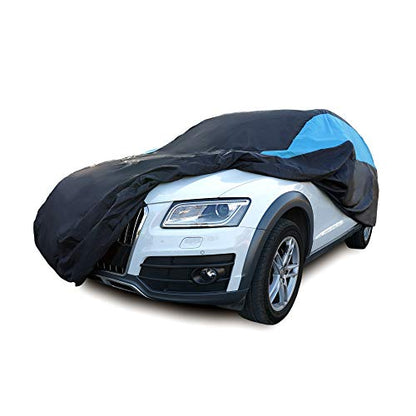 Waterproof Car Cover All Weather Snowproof UV Protection Windproof Outdoor Full SUV Car Cover
