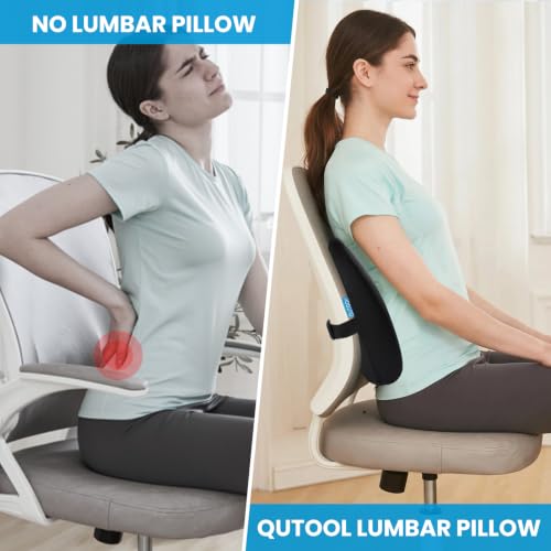 Patented Lumbar Support for Office Chair Pressure Relief