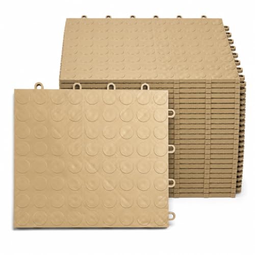SnapLock GarageDeck 12"x12" Interlocking Garage Floor Tiles (24 Sq Ft)