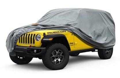 Waterproof Heavy Duty Car Cover Custom Fit Jeep Wrangler 4 Door