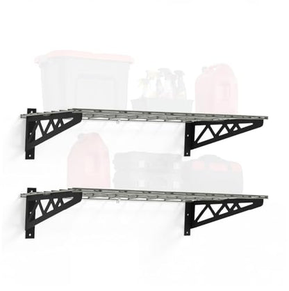 Steel Garage Wall Shelves 2 (2 Count)