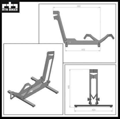 Brutus Professional Bike Floor Stand