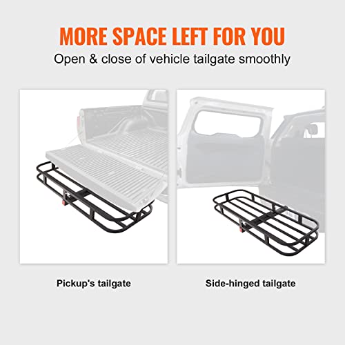 53 x 19 x 5 in Hitch Cargo Carrier