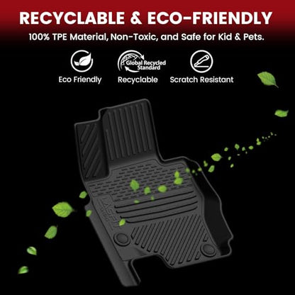 Floor Mats & Cargo Mat with Seatback for Mercedes Benz GLS 2020