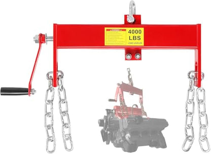 4000lbs Engine Leveler Steel Engine Hoist Shop Crane Engine Load Leveler
