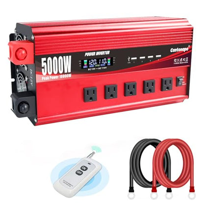 5000W Power Inverter 12V to 110V