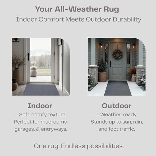 Ribbed Hallway Runner Rug