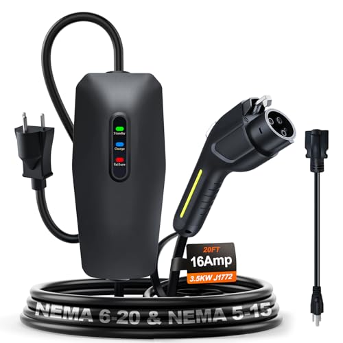 Level 1&2 EV Charger 2026 Upgraded 16A 3.5KW