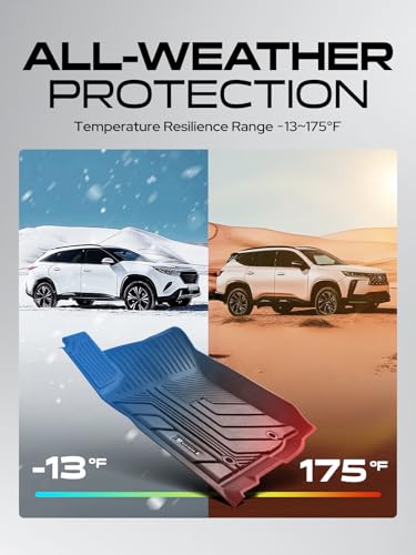 Automotive Floor Mats for Toyota Tacoma 2016 (3 Count)