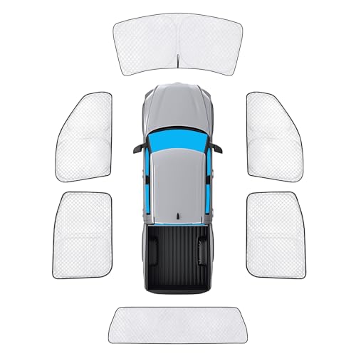 6pcs Thicken Sun Shades for Toyota Tundra 2022