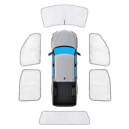 6pcs Thicken Sun Shades for Toyota Tundra 2022