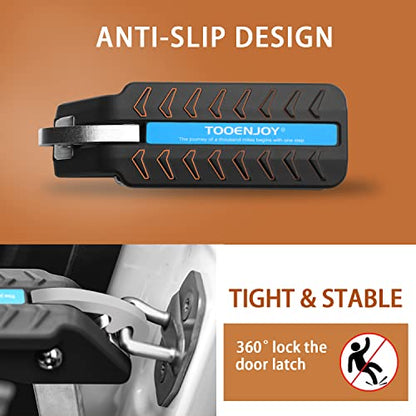 Adjustable 5 Gear Extra Protection Car Door Latch Step No Assemble Foldable Heavy Duty Car Gadgets Stand Pedal Ladder for Easy Roof Rack Access