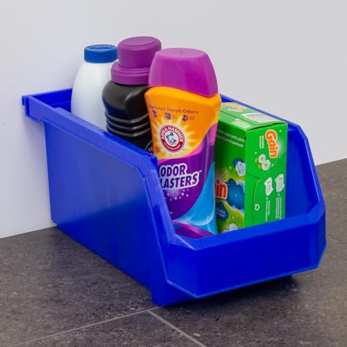 Large Stackable Plastic Storage Bins