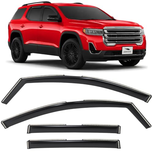in Channel Extra Durable Rain Guards for GMC Acadia 2017