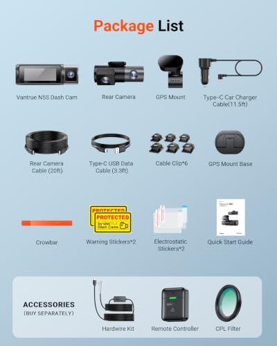 N5S 4 Channel 360 Degree 2.7K Dash Cam