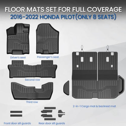 Floor Mats for Honda Pilot 2016